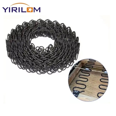 الأثاث المصنع 3.8mm الأريكة المتدحرجة سرير الربيع سلك زيغ زاغ ربيعات