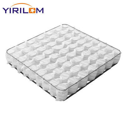 2.0mm سلك فولاذي 10cm ارتفاع غطاء الجيب لفائف وحدة الربيع للصوفة