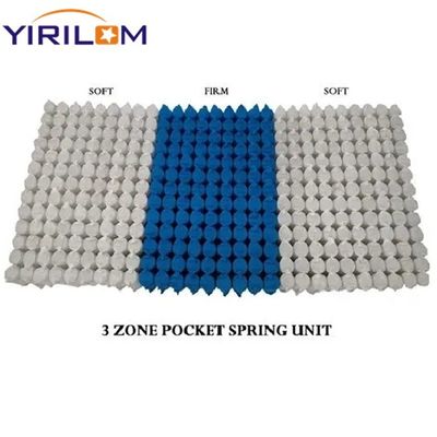 مخصصة 3 منطقة 1.8mm 2.0mm فراش جيب ربيعية الملفوفة المصنعة