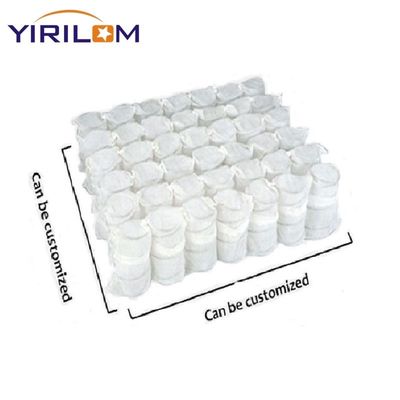 وسادة زنبركية جيبية للأريكة بحجم 20x20x4 بوصة مع سلك فولاذي عالي الكربون وعدد لفائف قابل للتخصيص لاستبدال مقعد الأريكة