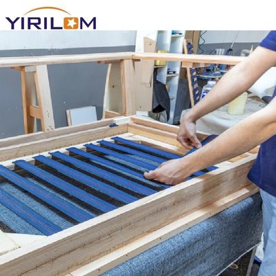 الأريكة الشريط المرن غطاء DIY الأريكة الكرسي الأريكة مقعد الحزام استبدال غطاء تعديل الحزام المرن 1.5 بوصة 50 قدم (الأخضر)