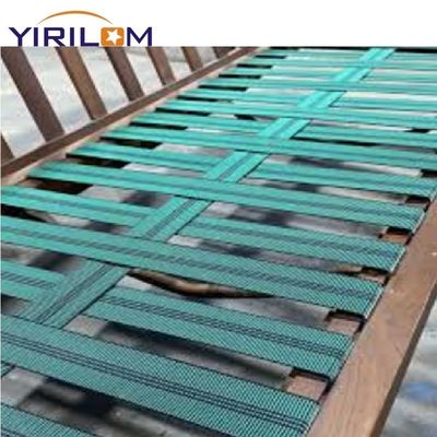 الأريكة الشريط المرن غطاء DIY الأريكة الكرسي الأريكة مقعد الحزام استبدال غطاء تعديل الحزام المرن 1.5 بوصة 50 قدم (الأخضر)