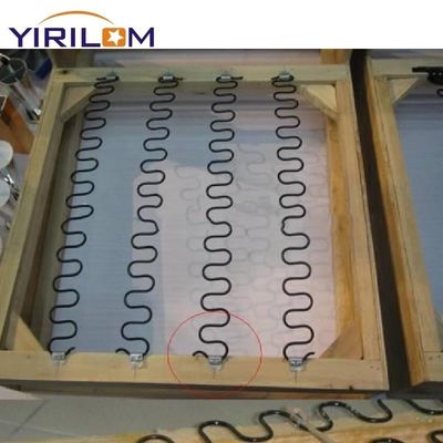 12 مقياس 10 'طول لفة زيغ زاغ الأثاث والسيارات غطاء الزيت المكثف الينابيع