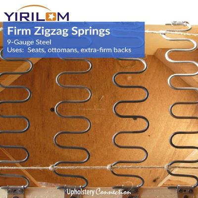 حجم مخصص S-Shaped Zig Zag Springs لمقعد الأريكة والظهر