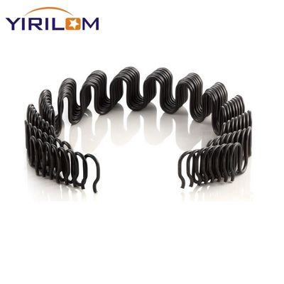 الطلاء الأسود S شكل الثعبان الربيع 3.0mm ربيع زيغ زاغ للفراش والأريكة الربيع