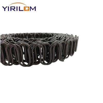 الطلاء الأسود S شكل الثعبان الربيع 3.0mm ربيع زيغ زاغ للفراش والأريكة الربيع