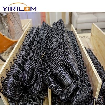الطلاء الأسود S شكل الثعبان الربيع 3.0mm ربيع زيغ زاغ للفراش والأريكة الربيع