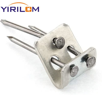 OEM 5 ثقوب الزنك مطلية نصف بلاستيك مغطاة ربيع مقطع للأثاث الأريكة الأريكة