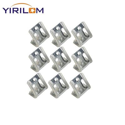 4 ثقوب معدنية بلاستيكية زيغ زاغ مقاطع ربيعية لثبيت غرابا دي ريزورت بارا أريكة سرير مقاطع ربيعية