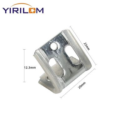 ملحقات أريكة دائمة 4 ثقوب مشابك ربيعي مع 0.8mm/1.0mm سمك لأثاث أجهزة الأثاث