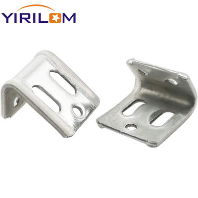 مقطوعة ربيعية مزينة بالزنك ذات أربع ثقوب متينة للأريكة ذات سمك 0.8mm/1.0mm