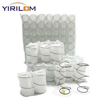 وحدة نوابض جيبية للأريكة من أسلاك الفولاذ عالي الكربون مع حجم مخصص وقماش غير منسوج