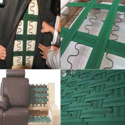 الأريكة المرنة كرسي غطاء الظهر حزام حزام شبكة مرنة