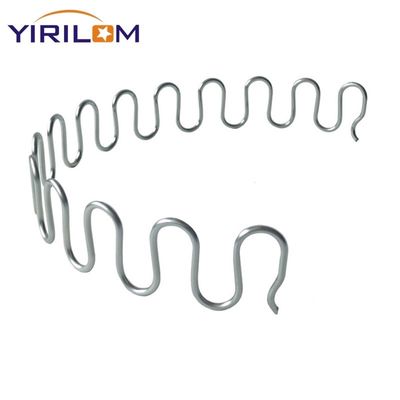 خصيص أسود قطر 4.0mm سلك زيغ زاغ ربيع للسرير الأريكة أو الكرسي