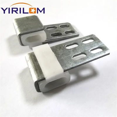 4 ثقوب تصميم عصري زيغ زاغ ربيعي أريكة مشابك معدنية بلاستيكية مركبة للأريكة