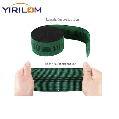 70mm Elasbelt Latex غطاء السجادة الشريط المرن للصوفة الأريكة صيانة صالة