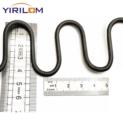 الأثاث المصنع 3.8mm الأريكة المتدحرجة سرير الربيع سلك زيغ زاغ ربيعات