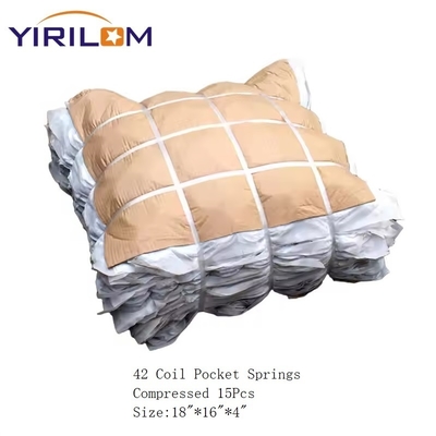 أريكة ذات ربيع جيب مخصص 8cm-25cm ارتفاع 500-2000 لفائف