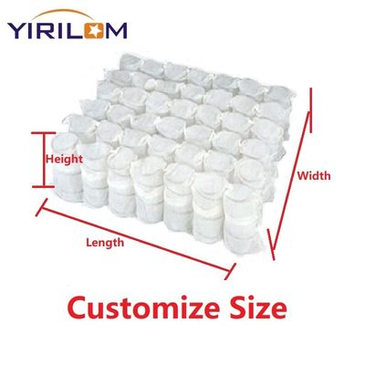 High Carbon Steel Wire Pocket Springs Suppliers Customized Pocket Spring 