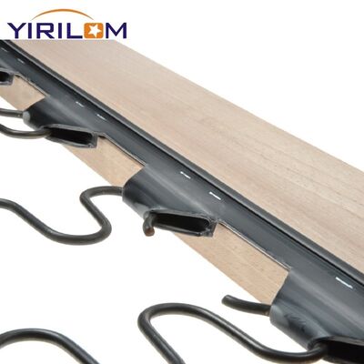 شريط مشبك بلاستيكي من النايلون بمسافة عقدة 12 سم لتثبيت زنبرك متعرج للأريكة بطول 200 متر