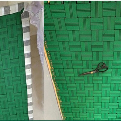 حزام أريكة مطاطي أخضر بعرض 50 مم مع مزيج من مطاط البولي بروبيلين لتنجيد الأثاث