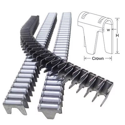 سعر جيد 22mm Crown Galvanized Zinc Mattress Clip with PE Wire Embedded for Spring Mattress Manufacturing مقطوعة فراش الزنك مع سلك PE مضمن لصناعة فراش الربيع الانترنت