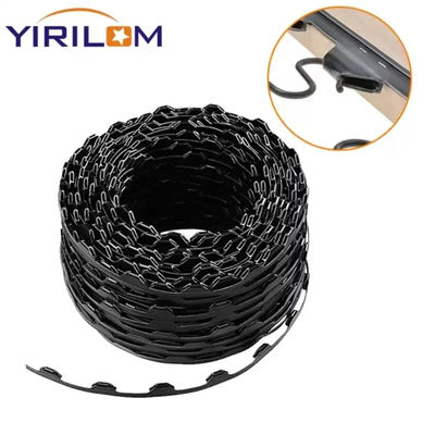 سعر جيد 200m / رول شريط مقطع بلاستيكي لرباع زيغ زاغ مع مواد النيلون / PP و 10cm / 12cm / 15cm مسافة عقدة الانترنت