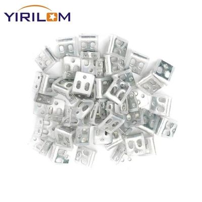 الأريكة المصفوفة بالزنك ذات الأربع ثقوب مقطوعة الربيع نصف بلاستيك مغطى للأغطية مقطوعة زيغ زاغ زيغ زاغ