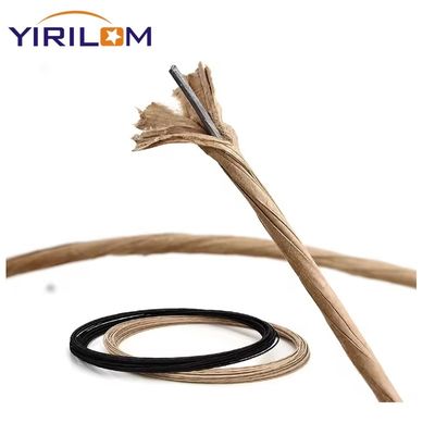 سلك تثبيت مغطى بالورق للفراش سلك ثابت مع 1.6-2.0mm قطر الفولاذ اتصال خال من الضوضاء و500m طول لفة