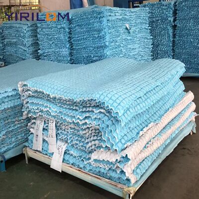 سعر جيد وحدة ربيعية جيبية صغيرة من سلك فولاذ الكربون العالي مع قطر فولاذي 1.6mm ~ 2.3mm وغطاء قماش غير منسوج لدعم الفراش الانترنت