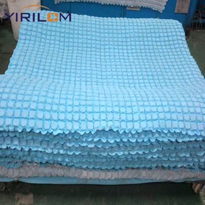 وحدة ربيعية جيبية صغيرة من سلك الفولاذ الكربوني العالي مع غلاف فردي عمق 1 ′′ 4 سم لتحسين راحة الفراش