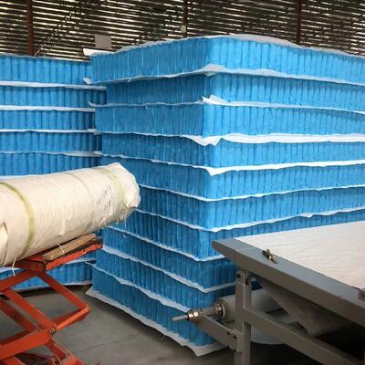 نظام ربيع جيب المراتب القوي يحتوي على ربيعات مستقلة مقيدة مصممة لتحسين دعم المراتب وراحةها لفترة طويلة