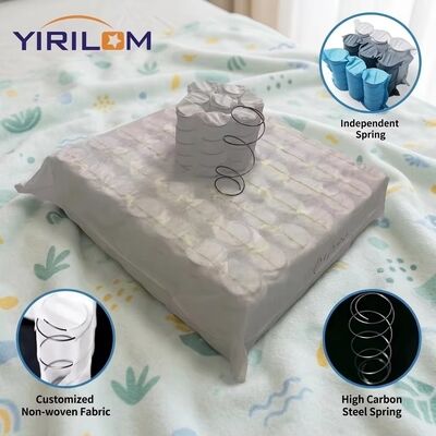 سعر جيد 1.8mm سمك ميني جيب الربيع وحدة مع لفافة فردية لمقعد الأريكة ودعم الظهر متصل