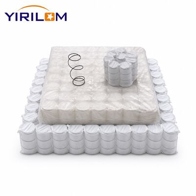 وحدات الربيع الجيبية ذات الحجم المخصص الأريكة مع 1.0mm-1.8mm الأسلاك الفولاذية و 6-12cm ارتفاع الربيع