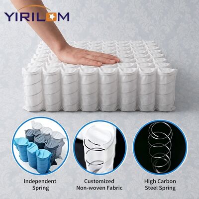 1.8mm-2.3mm فولاذ الكربون العالي ربيع جيب لوسادة الأريكة مع 6-12 سم ارتفاع وحجم مخصص