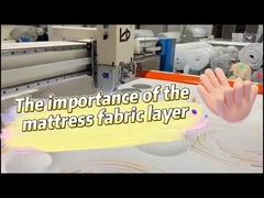 نسيج البليستر 30D عالي الكثافة 3 سم سمك الخيوط المنسوجة لغطاء فراش السرير