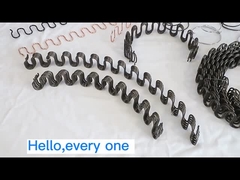 50ملم ارتفاع الربيع الربيع زيغ زاغ مصنوع من أسلاك الفولاذ عالية الكربون للبناء القوي