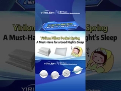 مخصصة 0.9ملم سلك الفولاذ ربيع الجيب للوسادة