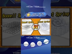 أودم فراش الربيع الأسلاك الفولاذية المتواصلة بونييل لفاف الربيع