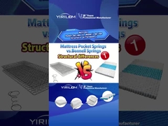 2.3mm سلك الفولاذ وسادة شبكة المفرقة وسادة بونيل الربيعية نظام الوحدة