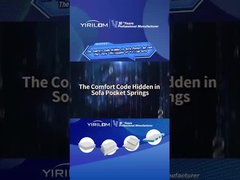 السعر الرخيص 20*20*4 بوصة أريكة وسادة جيب ربيع تستخدم لصنع الأريكة