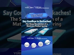 نوعية جيدة 2.0ملم فراش ربيعي جيب فراش لفائف فراش ربيعي