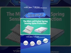 ربيع جيب لفائف السعر المعتدل التعبئة الملفوفة وحدة ربيع جيب ميكرو للفراش