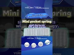 مصنع ربيع المراتب 1.2 ملم وحدة ربيع جيب صغيرة