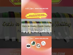 شرائط ربط أريكة مطاطية من البولي بروبلين 1.4 مم، 50 ياردة، لون مخصص