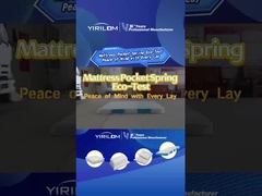 تصنيع أرخص 10 بوصة 3 منطقة ريشة الجيب للفراش