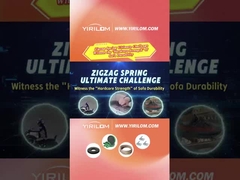 رخيصة Pسعر مخصص منحنى زيغ زاغ أريكة الربيع لصنع الأريكة