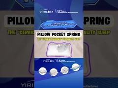 مورد صيني عالي الجودة 0.9 مم نوابض جيب جديدة للوسادة