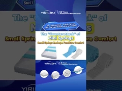 OEM الملكة الملكة حجم الفولاذ الملفوفة فراش ريسينج الجيب مع القماش