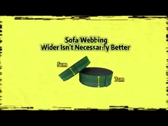 جودة جيدة الجودة الممتازة 50 ملم رباط المقعد المرن أشرطة الخياطة أشرطة الأريكة